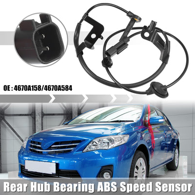 Harfington Uxcell : Hinterer rechter ABS-Sensor für Mitsubishi Outlander 2002-2012 Nr. 4670A158&#10;