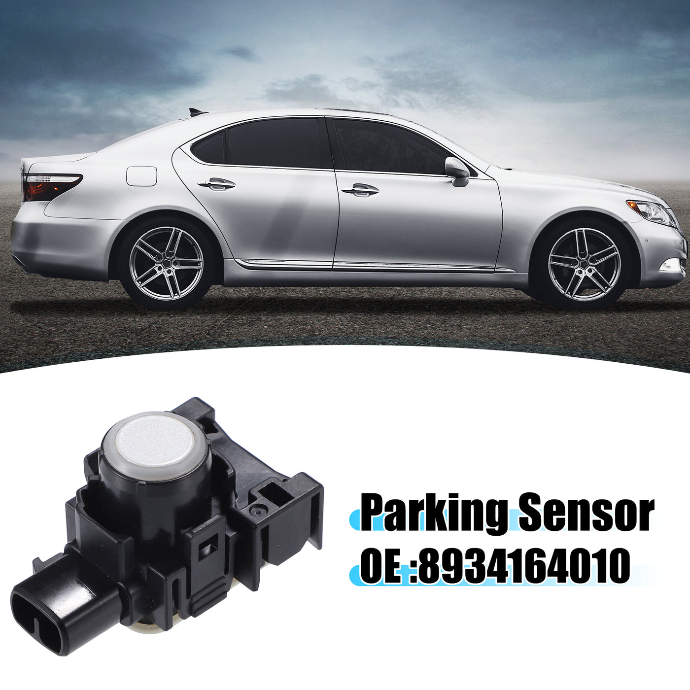 uxcell Uxcell Reverse Backup Parking Rear Bumper Park Assist Sensor for Toyota 4Runner 2014-2017 No.8934164010