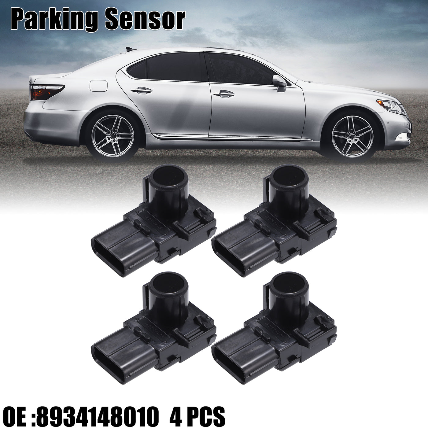 uxcell Uxcell Reverse Backup Parking Rear Bumper Park Object Sensor No.8934148010 for Lexus RX350 2010-2014