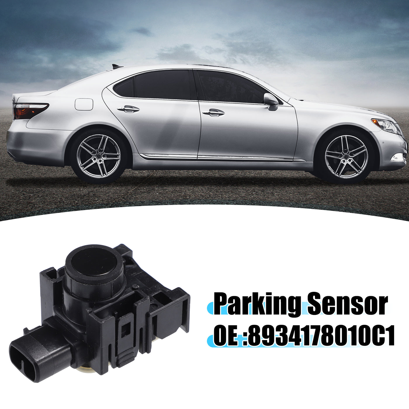 uxcell Uxcell Reverse Backup Parking Rear Bumper Park Assist Object Sensor No.8934178010C1 for Lexus IS300 2015-2019