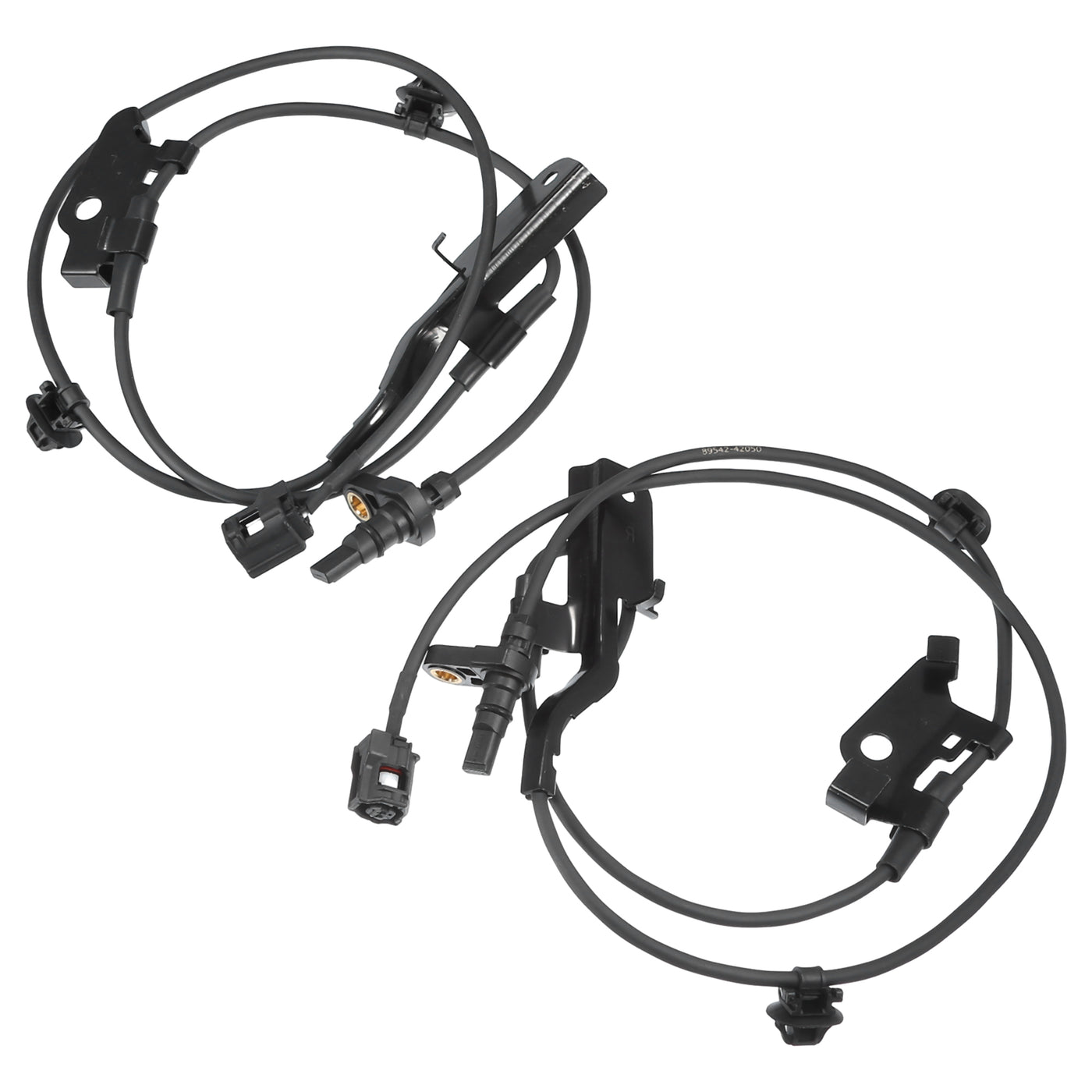 uxcell Uxcell 1 Pair Front Left Right ABS Wheel Speed Sensor No.89542-0R010/89542-42050/89543-0R010/89543-42050 for Toyota RAV4 2006-2018