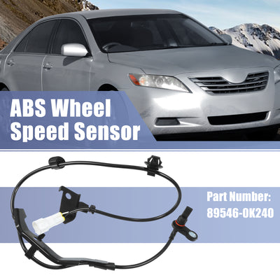 Harfington Uxcell Rear Left ABS Wheel Speed Sensor No.89546-0K240 for Toyota Hilux Viii Pickup 2015-2022