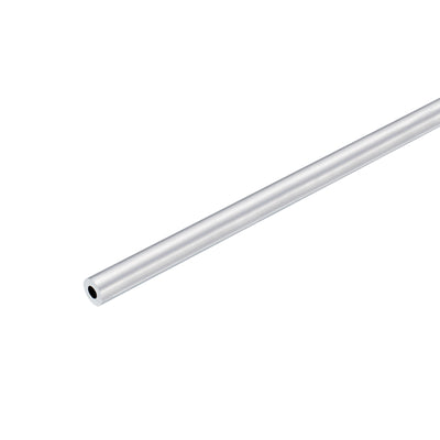 Harfington Uxcell 8mm OD 4mm Inner Dia 400mm Length 6063 Aluminum Tube for Industry DIY Project