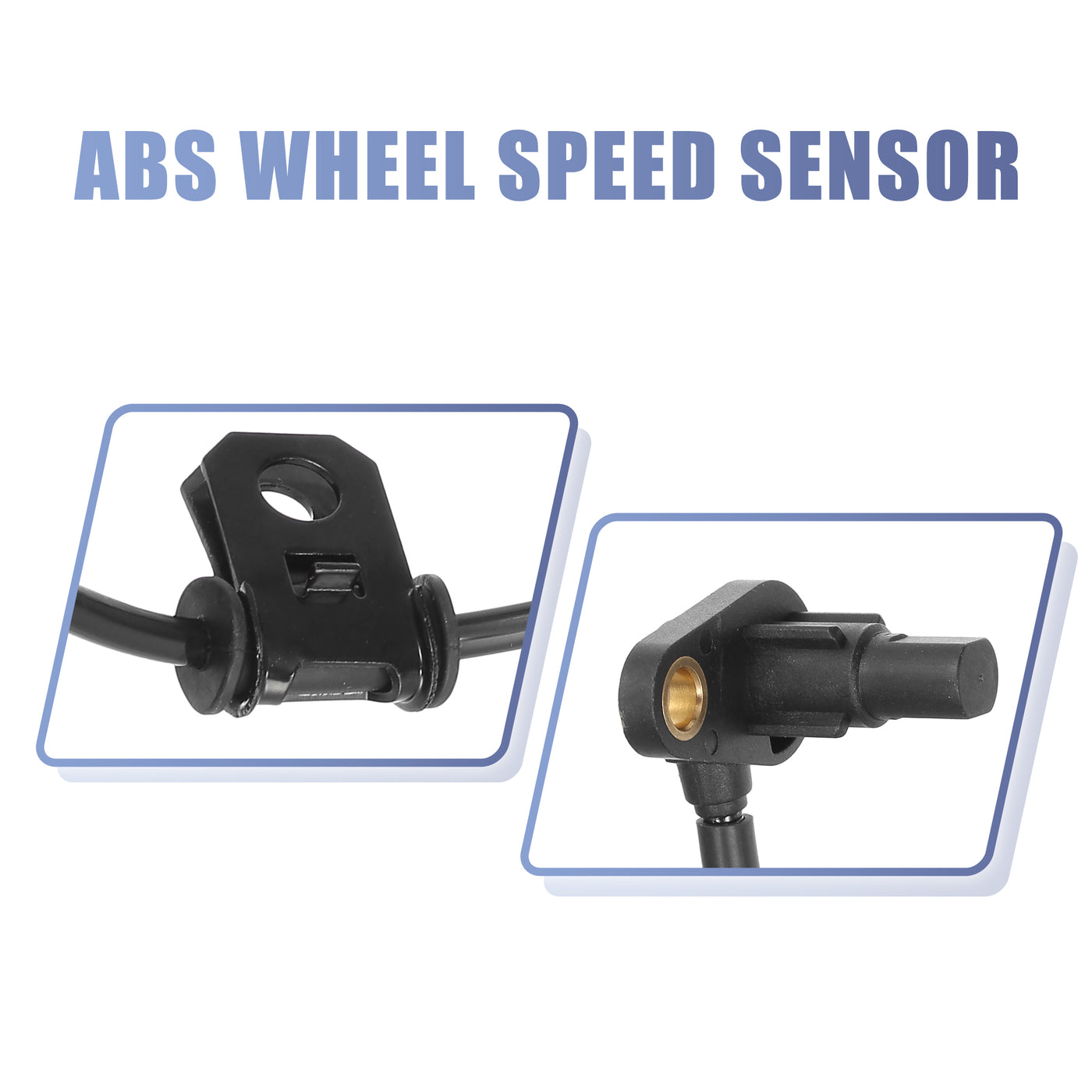 uxcell Uxcell Front Right ABS Wheel Speed Sensor No.95670-2C800 for Hyundai Tiburon 2005-2008