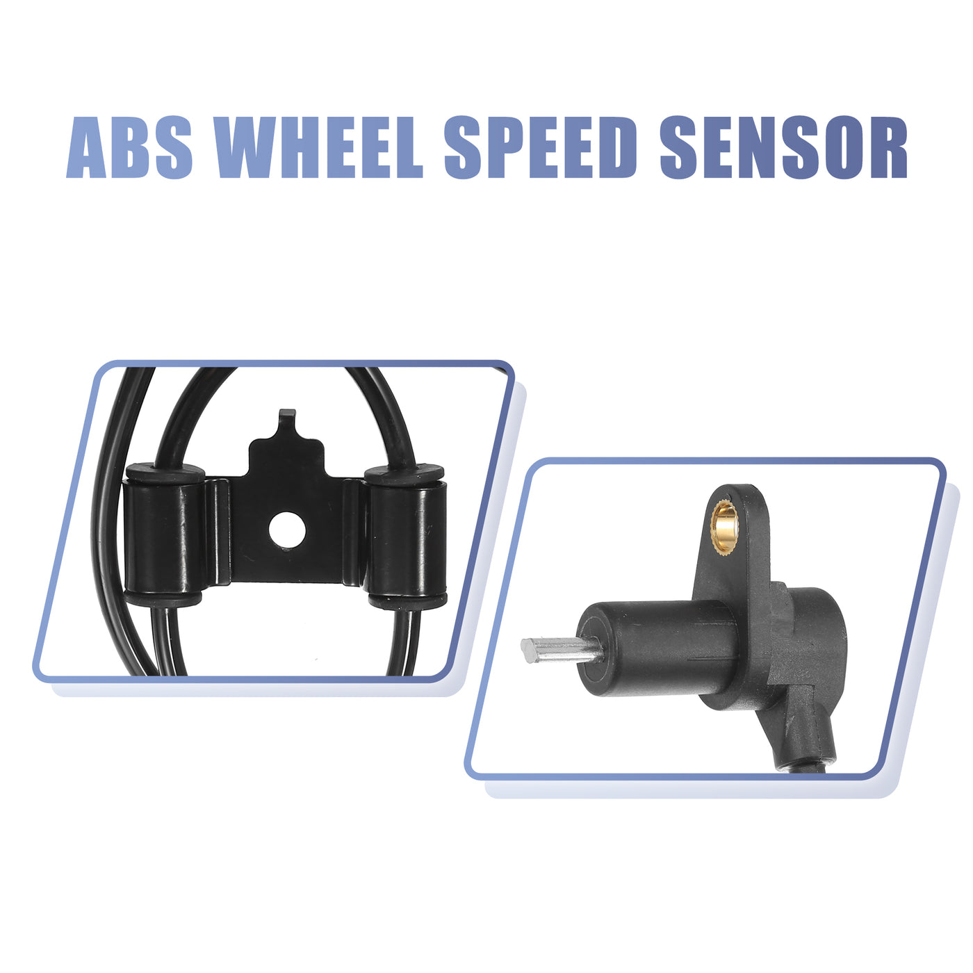 uxcell Uxcell Rear Right ABS Wheel Speed Sensor No.95690-2C100 for Hyundai Tiburon 2.0L 2.7L 2003-2005