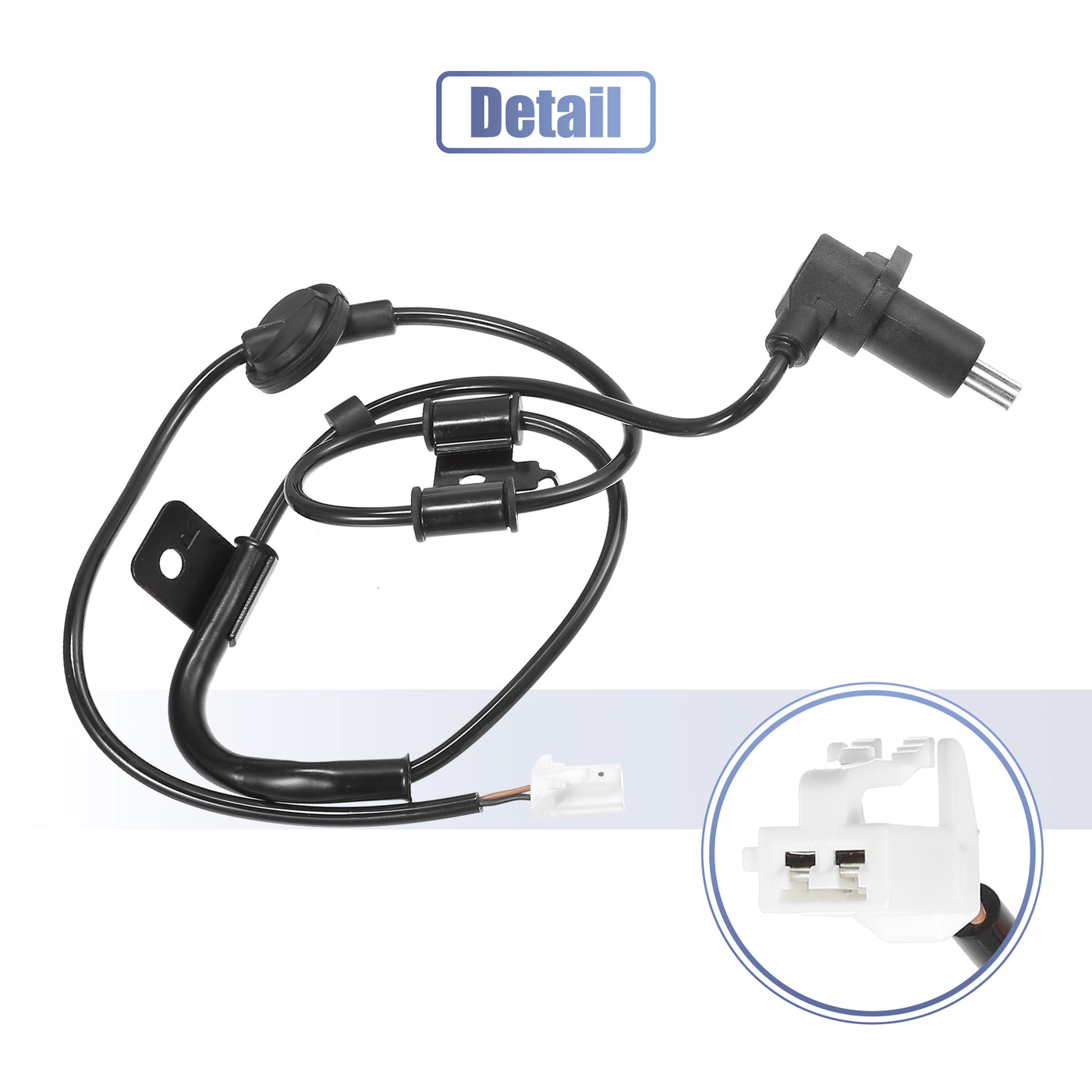 uxcell Uxcell Rear Right ABS Wheel Speed Sensor No.95690-2C100 for Hyundai Tiburon 2.0L 2.7L 2003-2005