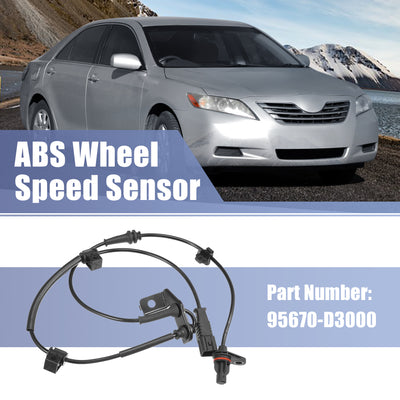 Harfington Uxcell Front Left ABS Wheel Speed Sensor No.95670-D3000 for Hyundai Tucson 1.6L 2.0L 2.4L 2016-2021