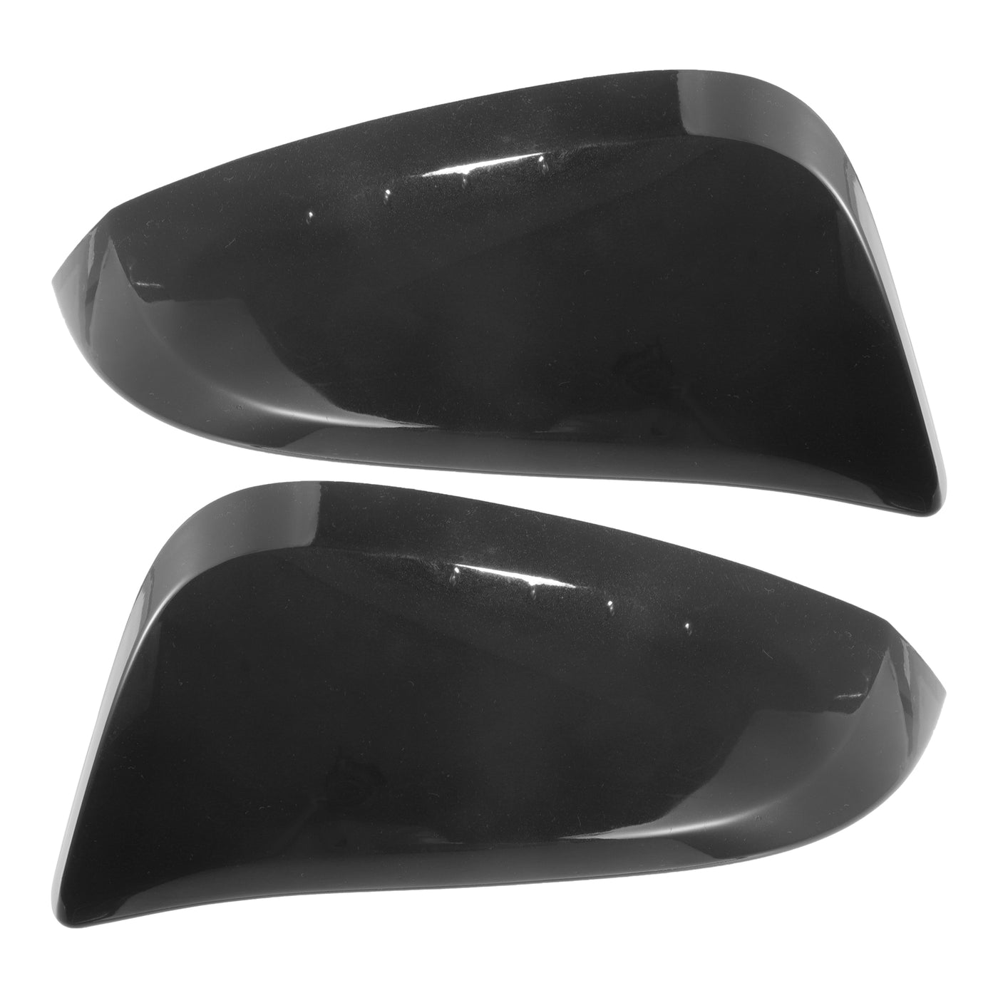 uxcell Uxcell Black 1 Pair Car Side Door Wing Mirror Cover Rear View Mirror Cap for Toyota RAV4 2013-2015 for Toyota 4Runner 2014-2023