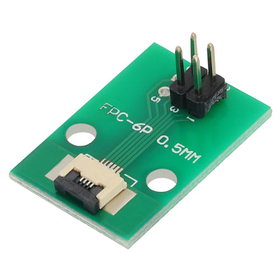 Harfington FFC FPC Connector Board 4 Pin 0.5mm 2.54mm to 1.0mm 2.54mm PCB Converter Board for LCD TVs/Digital Cameras/Laptops