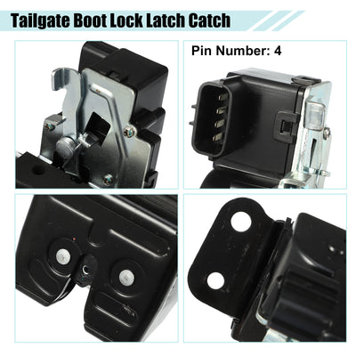 Harfington Rear Tailgate Boot Lock Latch Catch Actuator Replacement Fit for Hyundai Tucson 2013-2017 No.812302S000 - Pack of 1