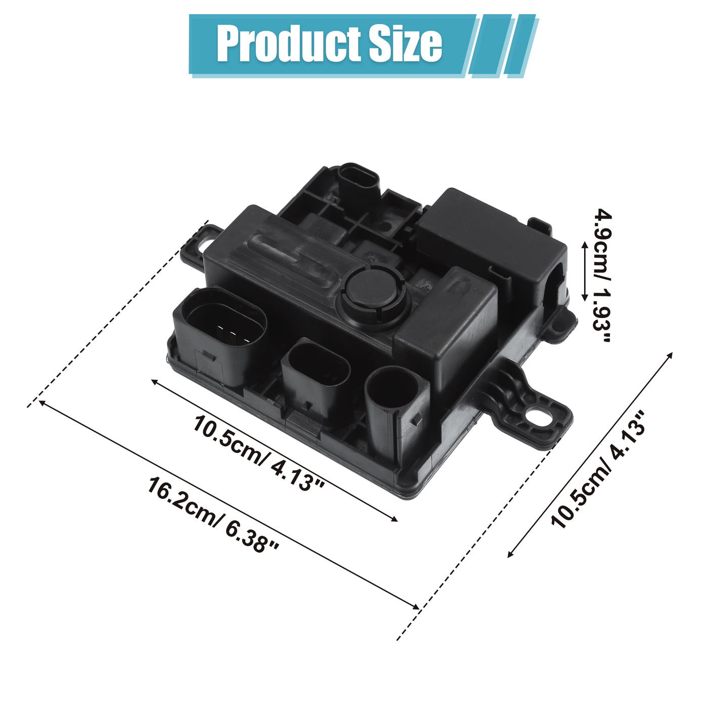 uxcell Uxcell Integrated Power Supply Module Replacement for BMW 228i 2012-2016 Black No.12637591534