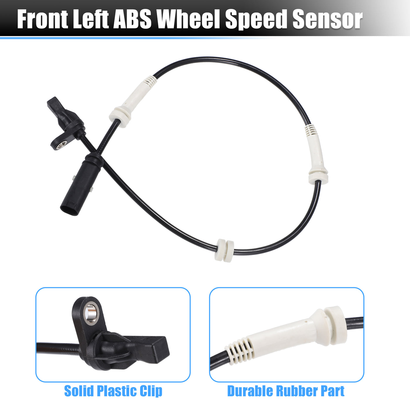 uxcell Uxcell 2pcs Front Left Right Side ABS Wheel Speed Sensor No.34526791224 for BMW 228i XDrive Base 2.0L L4 - Gas 2015