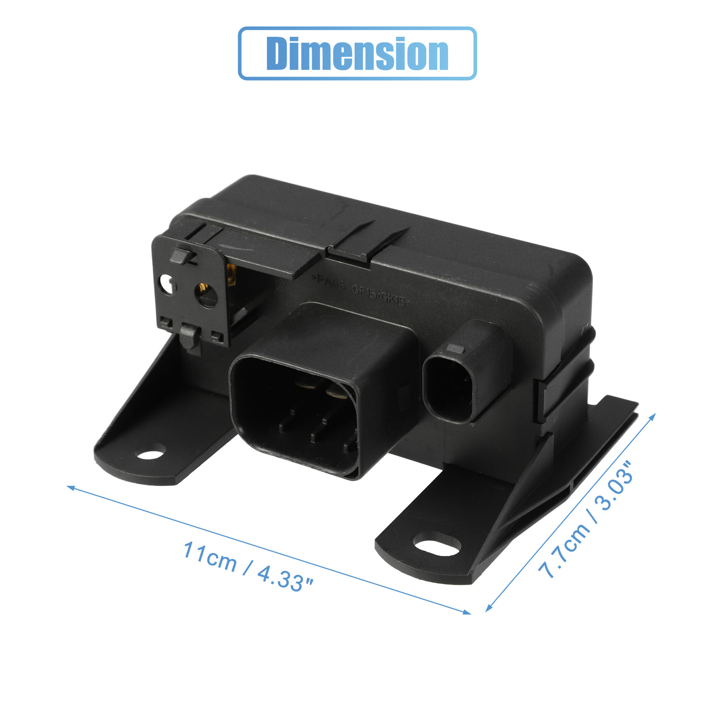 X AUTOHAUX No.A0005453616/0285454032 Glow Plug Relay Control Accessory for Mercedes-Benz S320 CDI W220 99-05 for Mercedes-Benz E280 CDI E320 CDI W211 02-08