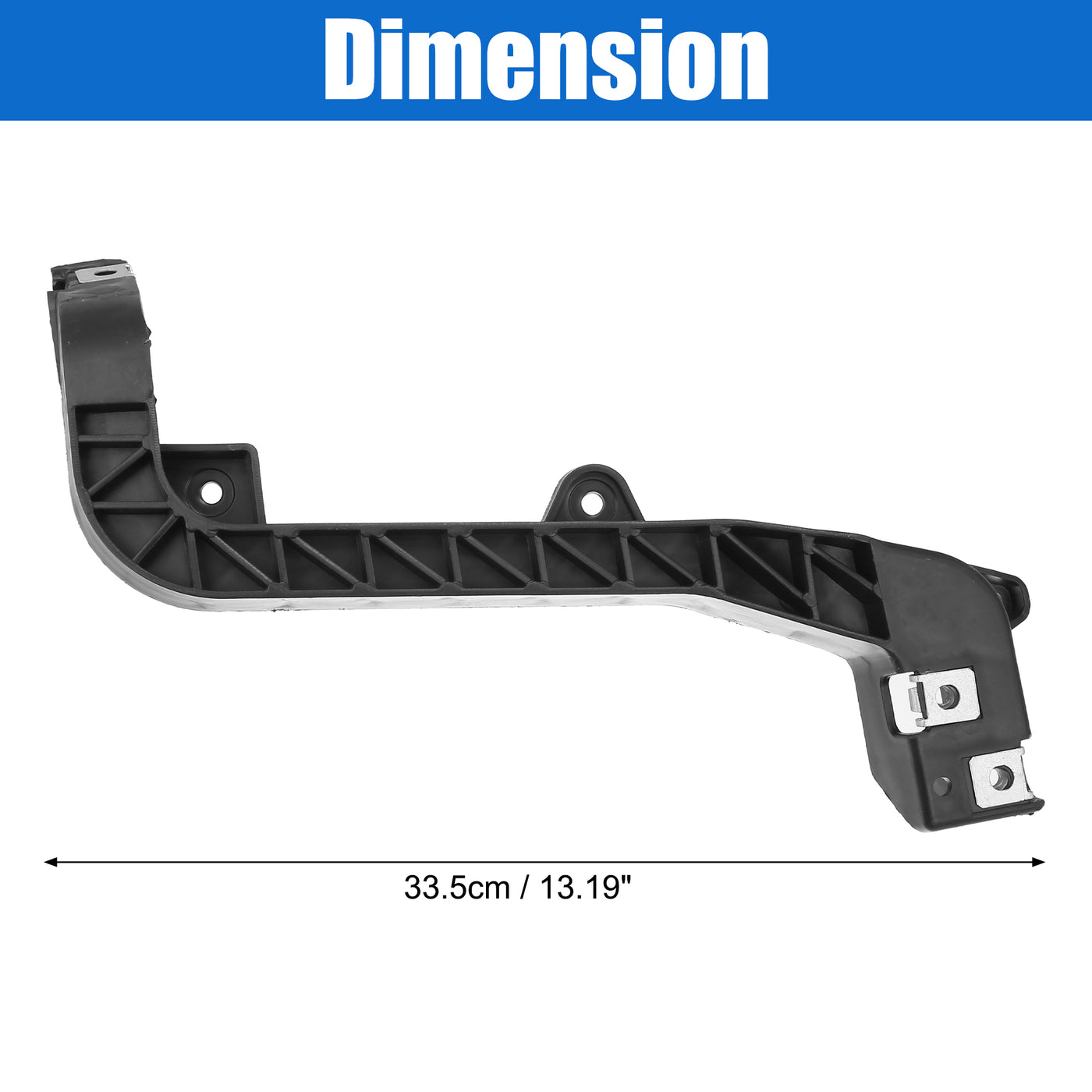 uxcell Uxcell Front Left and Right Upper Bumper Bracket for Mercedes-Benz GLE350