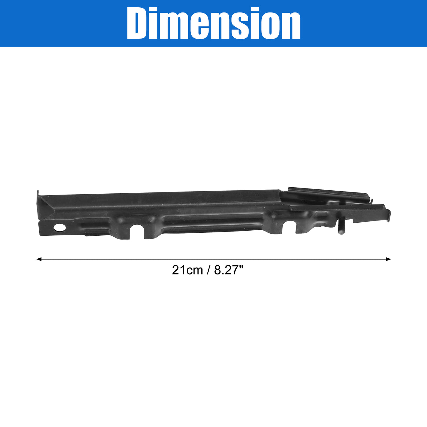 uxcell Uxcell Front Left Upper Bumper Cover Inner Support Bracket for Mercedes-Benz CLK63 for for for for for AMG 2007-2009 for Mercedes-Benz CLK430 2003