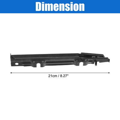 Harfington Uxcell Front Left Upper Bumper Cover Inner Support Bracket for Mercedes-Benz CLK63 for for for for for AMG 2007-2009 for Mercedes-Benz CLK430 2003