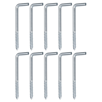 Harfington Uxcell 65mm/2.56" Ceiling Hooks Cup Hook Screw-in Hanger for Indoor and Outdoor 50pcs