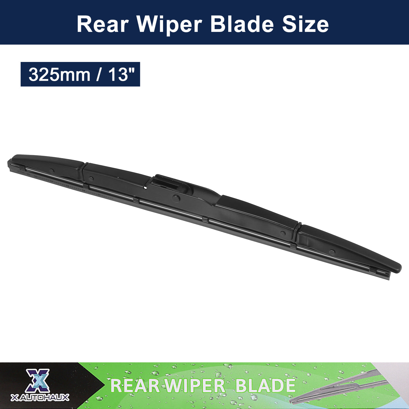 X AUTOHAUX 2pcs Rear Windshield Wiper Blade Replacement for Honda CR-V 2012 2013 2014 2015 2016