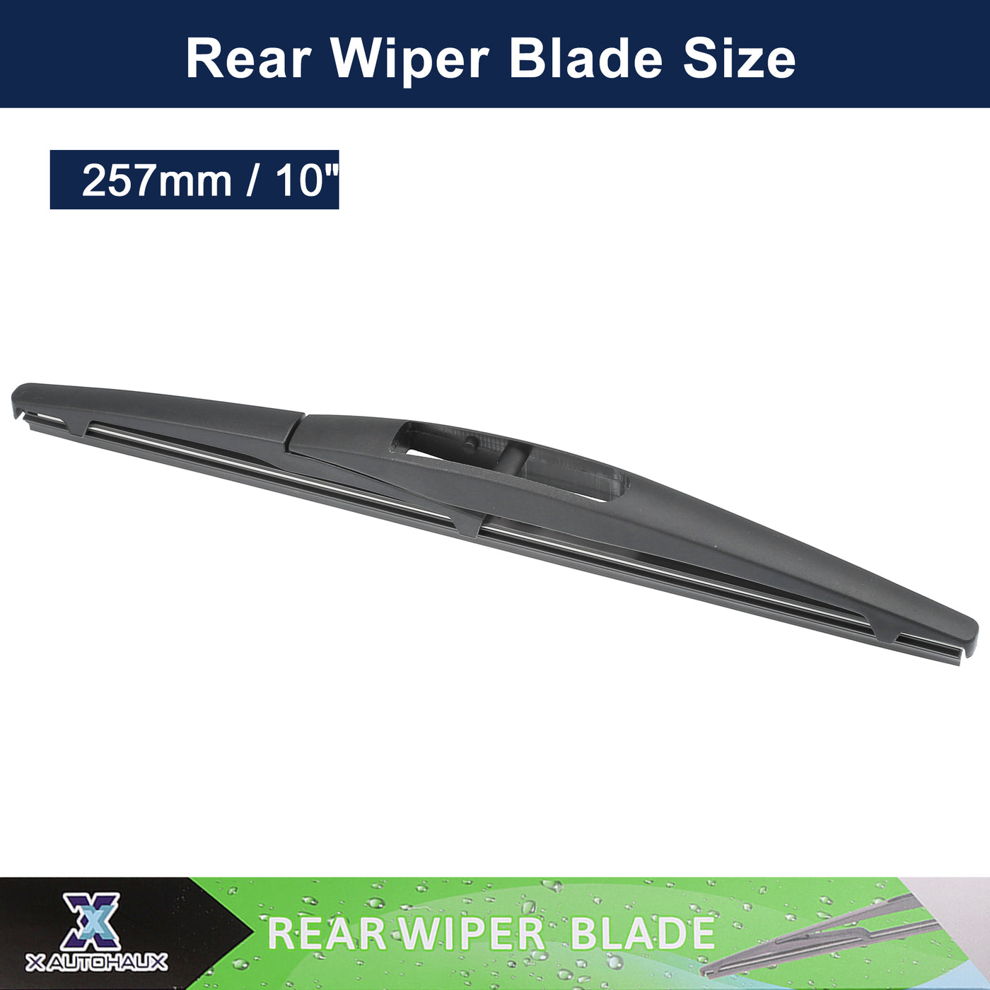 X AUTOHAUX 2pcs Rear Windshield Wiper Blades Replacement for Infiniti QX56 2008-2016 for Suzuki Swift 2005-2016 for Suzuki Sx4 2006-2016