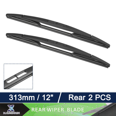 Harfington 2pcs Rear Windshield Wiper Blade Replacement for Chevrolet Tahoe 2007-2013 for GMC Yukon 2007-2013 for Buick Enclave 2008-2020