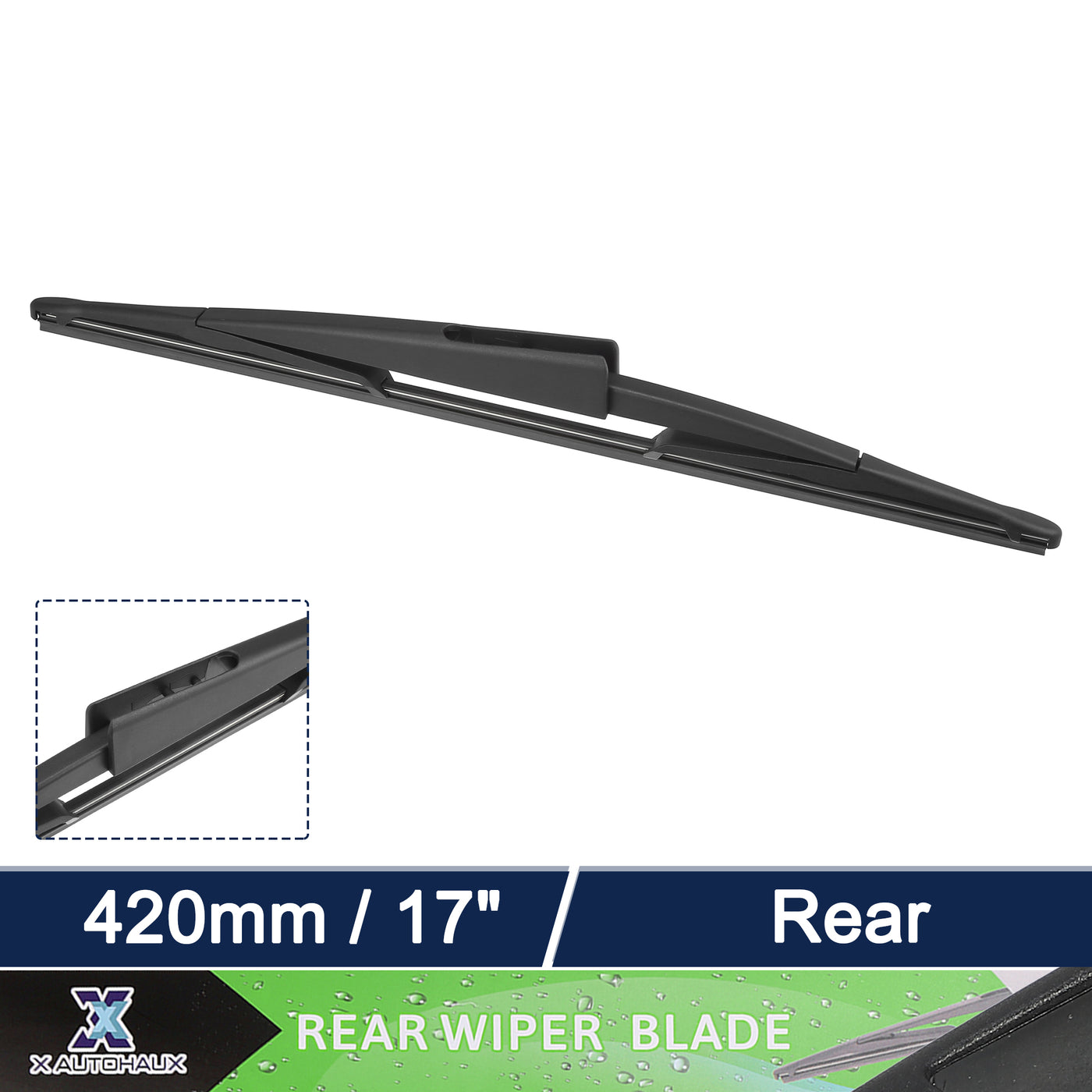 X AUTOHAUX Rear Windshield Wiper Blade Replacement for Ford Expedition 2012-2015 for Lincoln Navigator 2009-2016