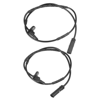 uxcell Uxcell 2Pcs Hinten Links Rechts ABS Raddrehzahlsensor für BMW Nr. 34526791225