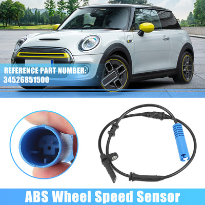 Harfington Uxcell : 1 Stück Vorderer linker rechter ABS-Raddrehzahlsensor für Mini, Nr. 34526851500&#10;