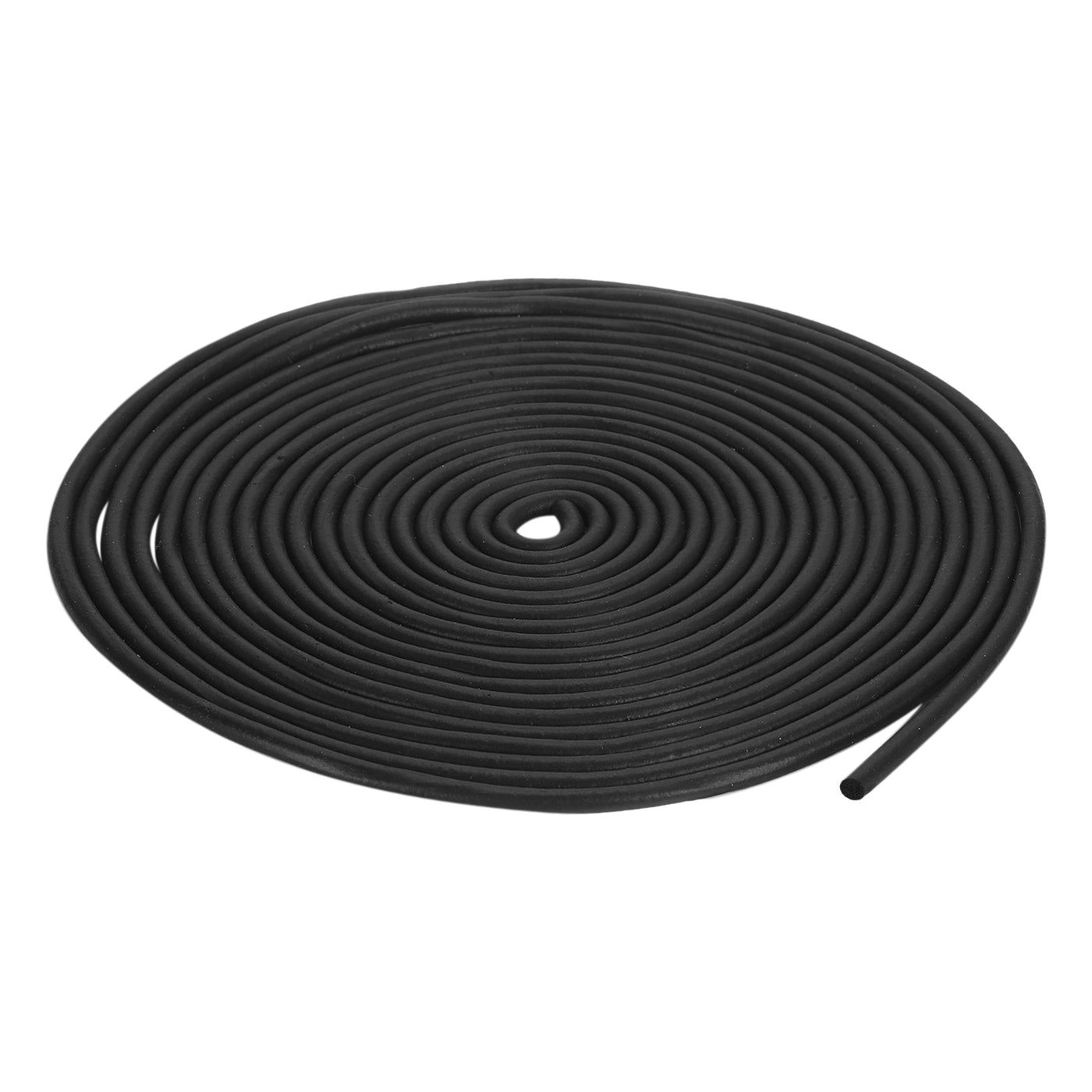 uxcell Uxcell Foam Rubber Weather Seal Strip, 3.5mm Diameter 10 Meters Long for DIY Gasket