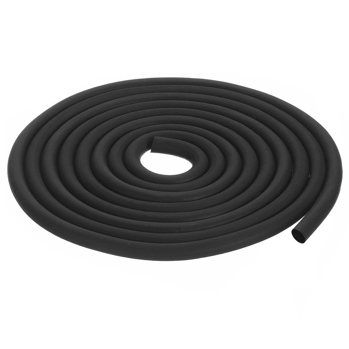 uxcell Uxcell Foam Rubber Weather Seal Strip, 9mm Diameter 2.5 Meters Long for DIY Gasket