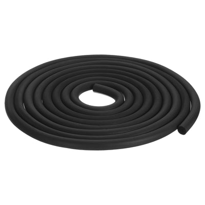 Harfington Uxcell Foam Rubber Weather Seal Strip, 10mm Diameter 4.5 Meters Long for DIY Gasket