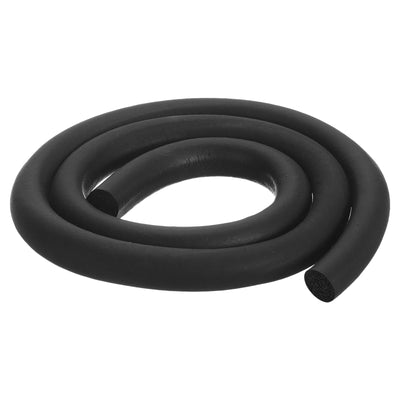 Harfington Uxcell Foam Rubber Weather Seal Strip, 17mm Diameter 1 Meters Long for DIY Gasket