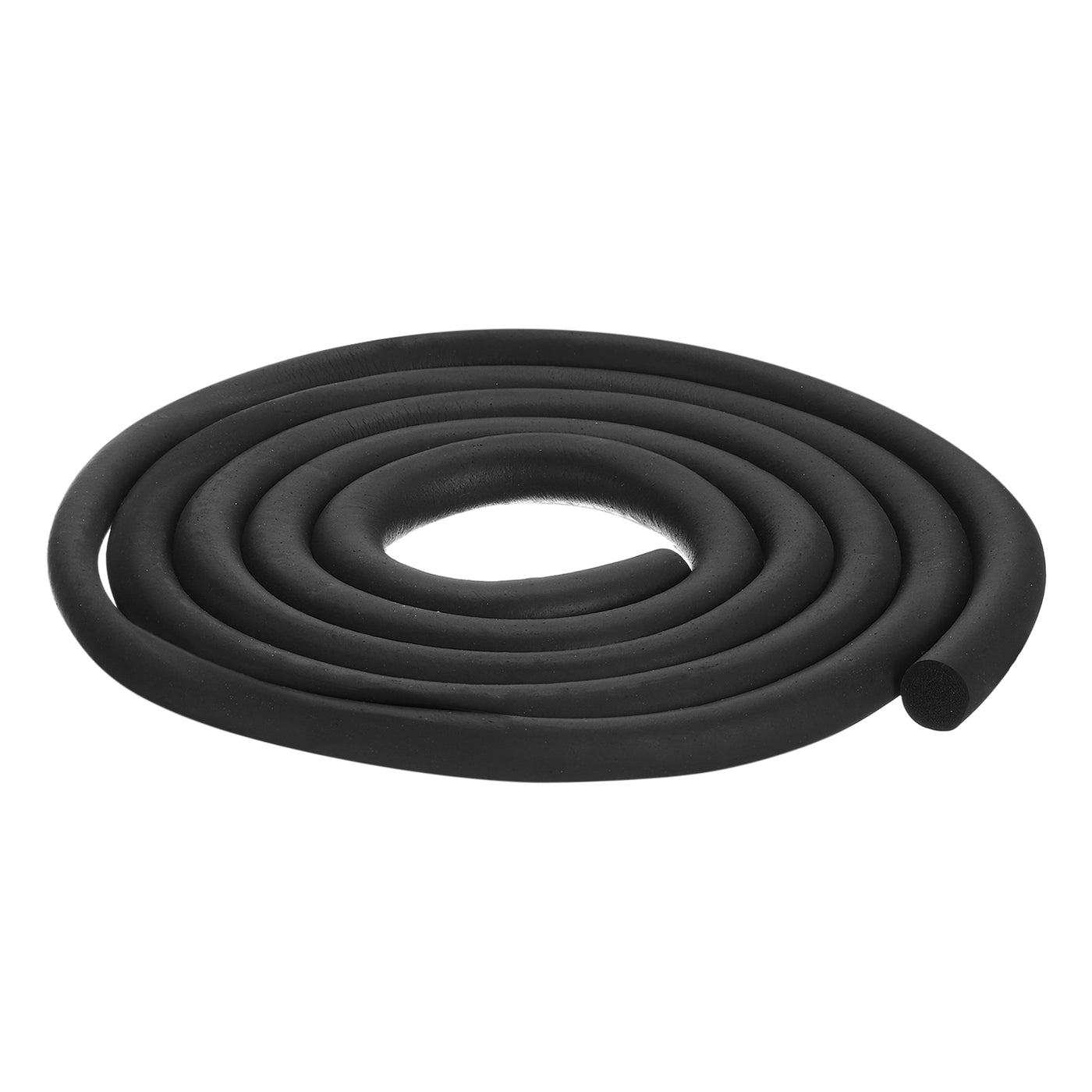 uxcell Uxcell Foam Rubber Weather Seal Strip, 18mm Diameter 3.5 Meters Long for DIY Gasket