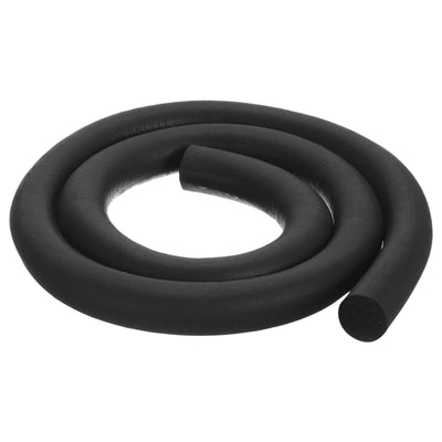 Harfington Uxcell Foam Rubber Weather Seal Strip, 21mm Diameter 1 Meters Long for DIY Gasket