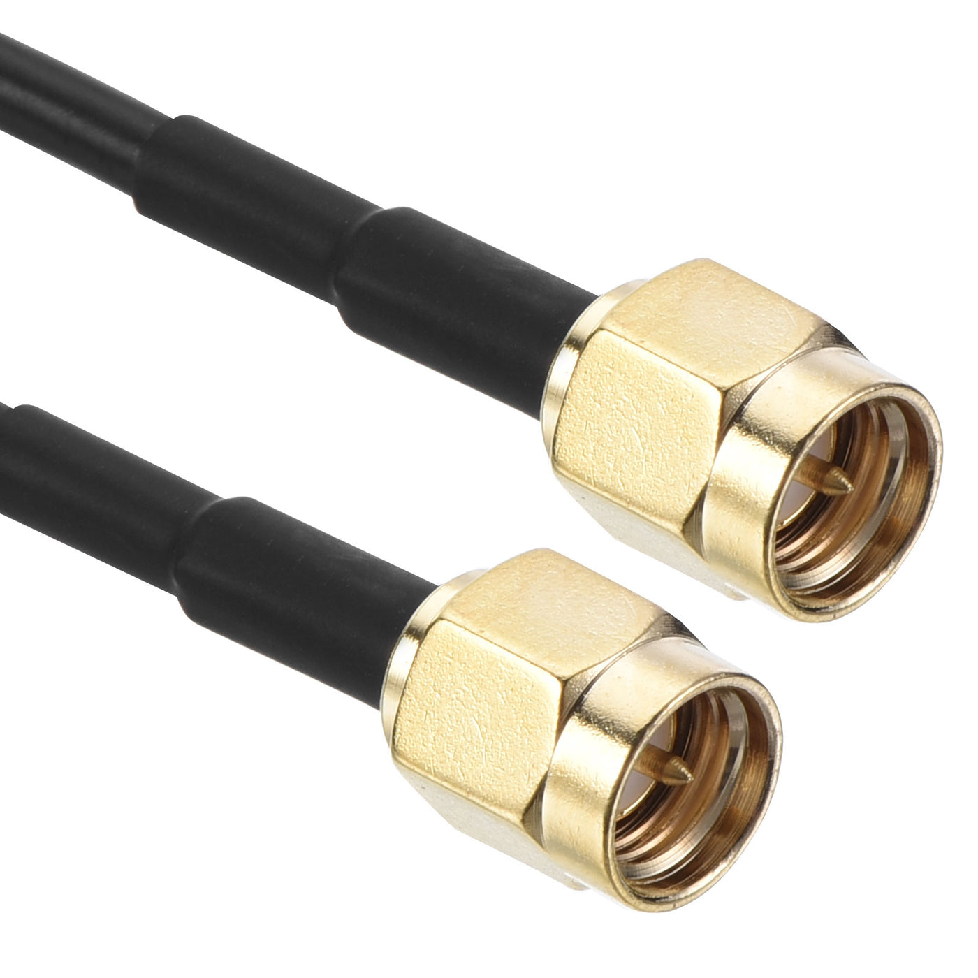 uxcell Uxcell SMA Male to SMA Male Coaxial Cable 50 Ohm 5.9 Feet RG174 1pcs