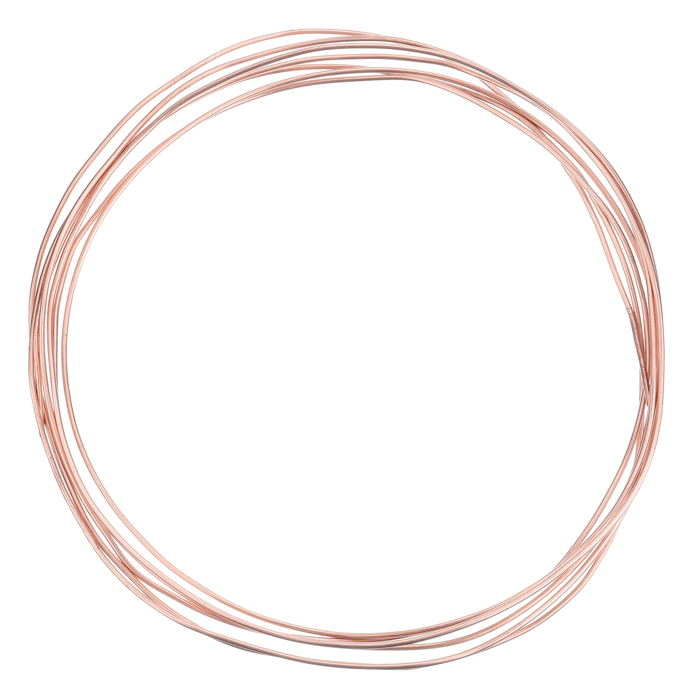 Harfington Copper Tube Refrigeration Tubing 1/8" OD x 5/64" ID x 13.1Ft Seamless Round Pipe Coil for Refrigerator, Freezer, Air Conditioner