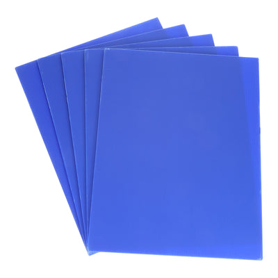 uxcell Uxcell Corrugated Plastic Sheets,4mm Blue Blank Yard Lawn Signs,17Inch x 13Inch 5pcs