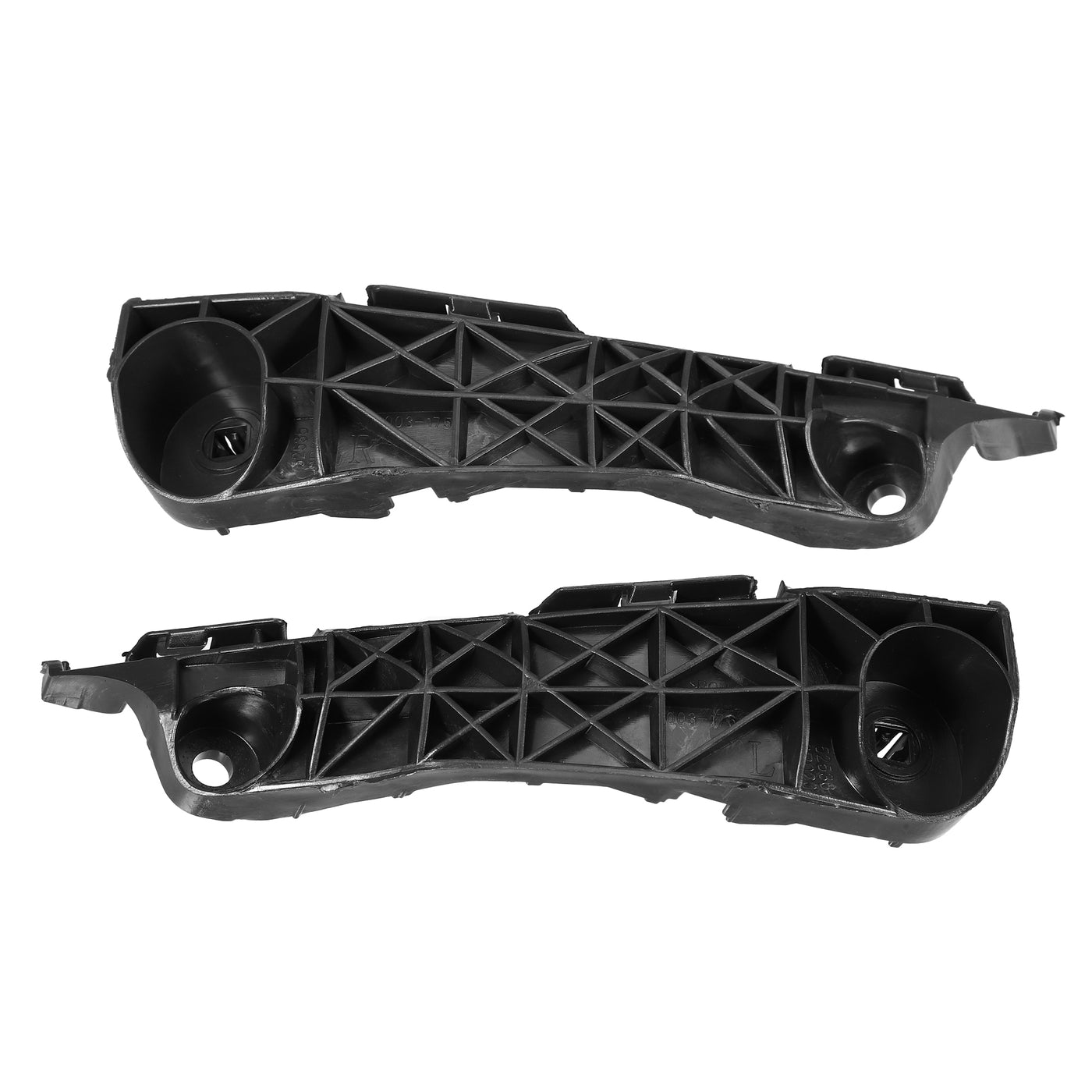 VekAuto 1 Pair Bumper Mounting Support Bracket Compatible for Toyota RAV4 2019-2021, Left Right Bumper Retainer Set Plastic Black