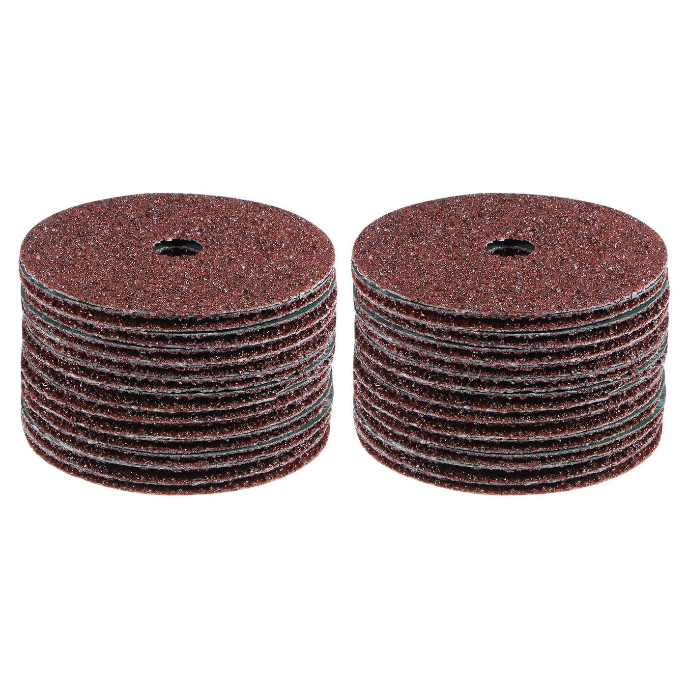 Harfington 50pcs 16 Grit Aluminum Oxide Resin Fiber Discs 4"x5/8" Abrasive Discs