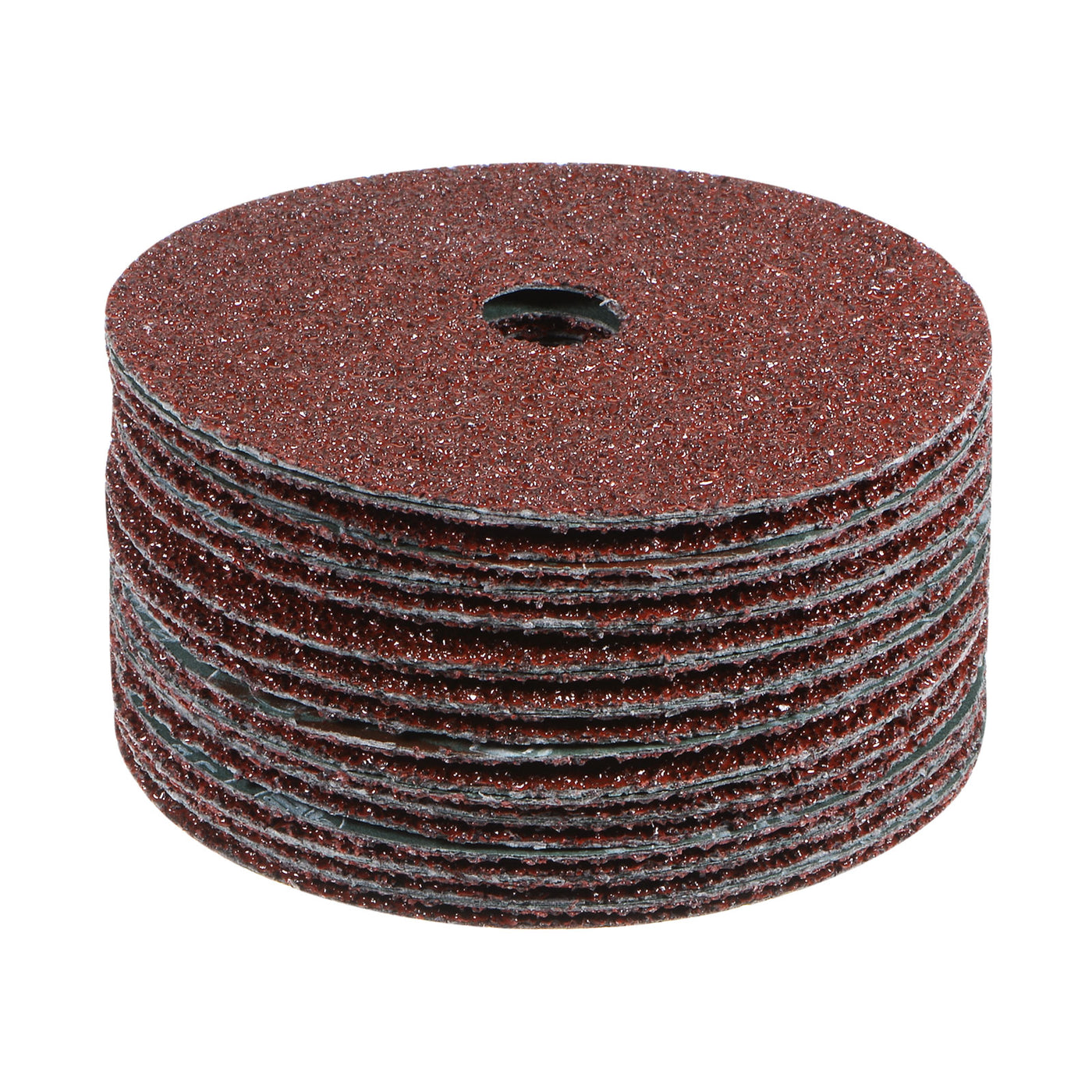 Harfington 25pcs 24 Grit Aluminum Oxide Resin Fiber Discs 4"x5/8" Abrasive Discs