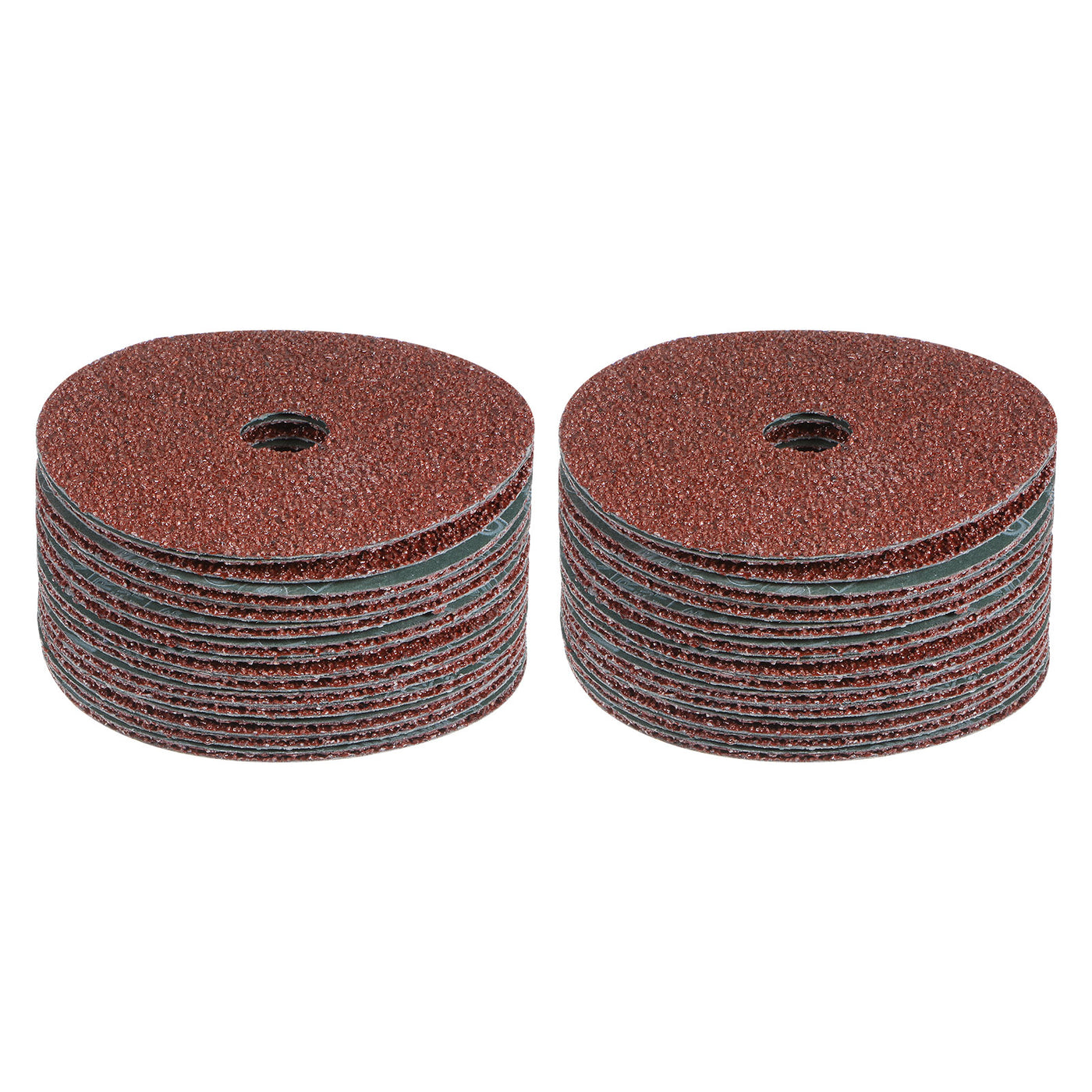 Harfington 50pcs 16 Grit Aluminum Oxide Resin Fiber Discs 5"x7/8" Abrasive Discs