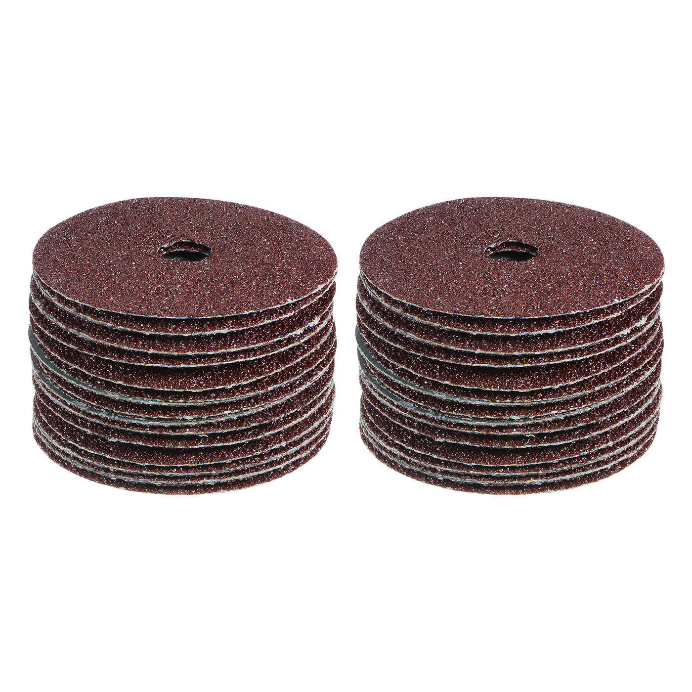 Harfington 50pcs 24 Grit Aluminum Oxide Resin Fiber Discs 5"x7/8" Abrasive Discs