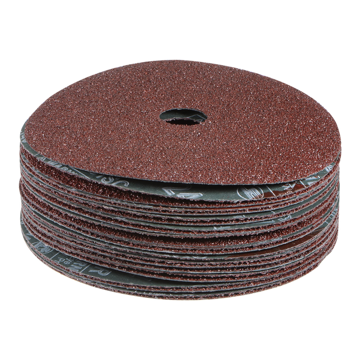 Harfington 25pcs 24 Grit Aluminum Oxide Resin Fiber Discs 6"x7/8" Abrasive Discs