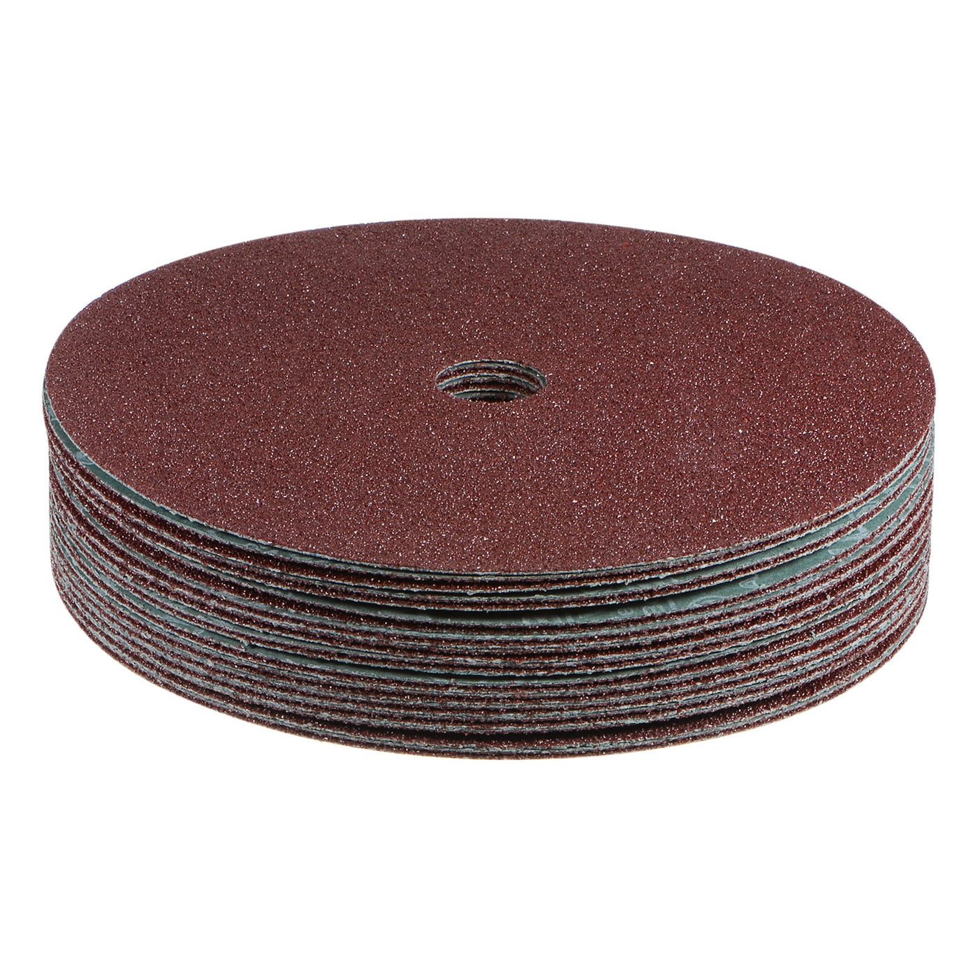 Harfington 25pcs 40 Grit Aluminum Oxide Resin Fiber Discs 7"x7/8" Abrasive Discs