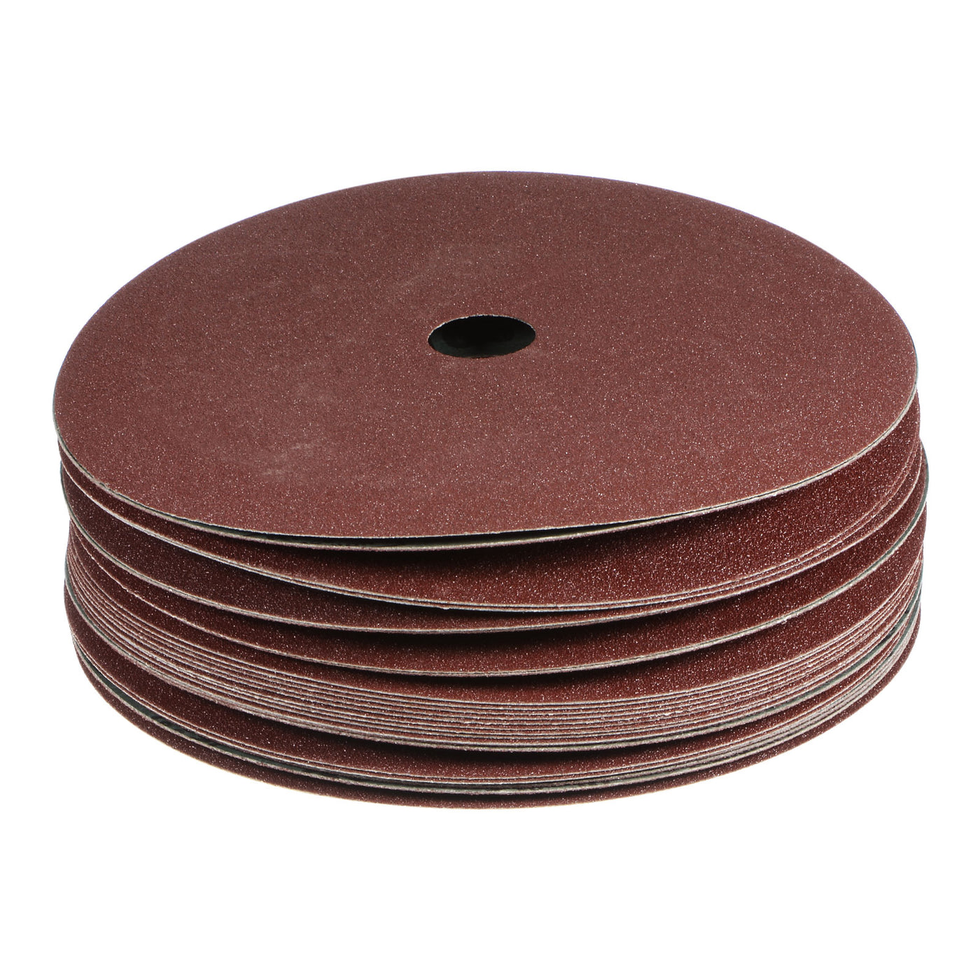 Harfington 25pcs 100 Grit Aluminum Oxide Resin Fiber Discs 7"x7/8" Abrasive Discs