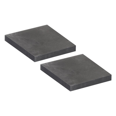 Harfington Graphite Block Ingot Graphite Electrode Plate Board for Melting Casting, Electrolysis Electroplating