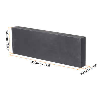 Harfington Graphite Block Ingot Graphite Electrode Plate Board for Melting Casting, Electrolysis Electroplating