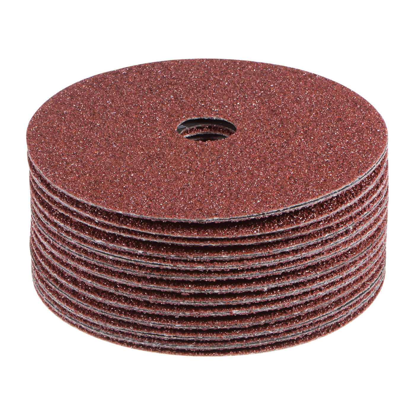 Harfington 25pcs 40 Grit Aluminum Oxide Resin Fiber Discs 4-1/2"x7/8" Abrasive Discs