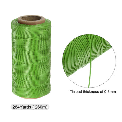 Harfington Upholstery Sewing Thread 284 Yards 260m Polyester String Green