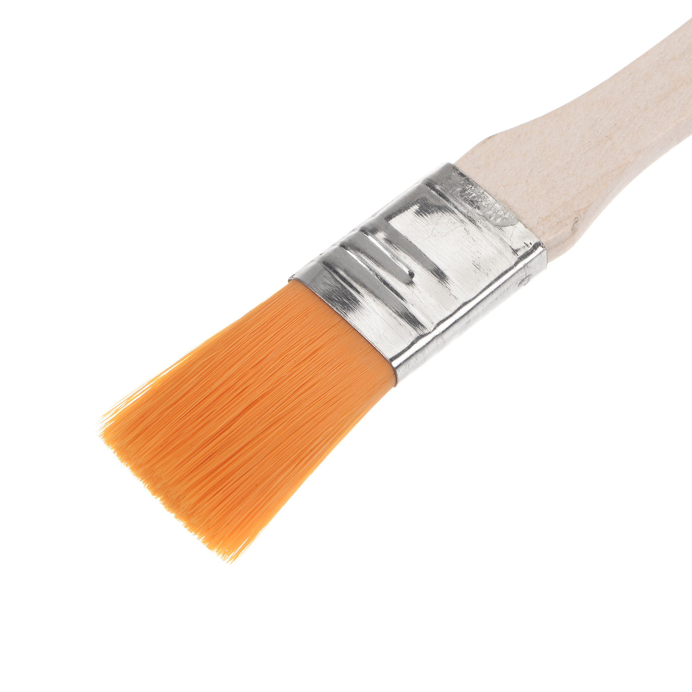 uxcell Uxcell 24Pcs 5" Paint Brush 0.6" Width Soft Nylon Bristle with Wood Handle for Wall, Cabinets, Fences