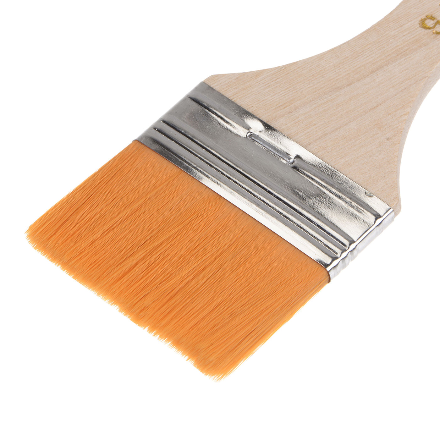 uxcell Uxcell 24Pcs 6.5" Paint Brush 2.2" Width Soft Nylon Bristle with Wood Handle for Wall, Cabinets, Fences